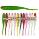 Fulljion 4PCS/Bag 12 Colors China New  Fish Tackle Fishing Tools Accessories  Soft Fishing Lures