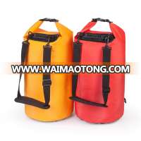 Waterproof 2 Shoulder Tapes Outdoor PVC Tarpaulin Dry Bag For Boating