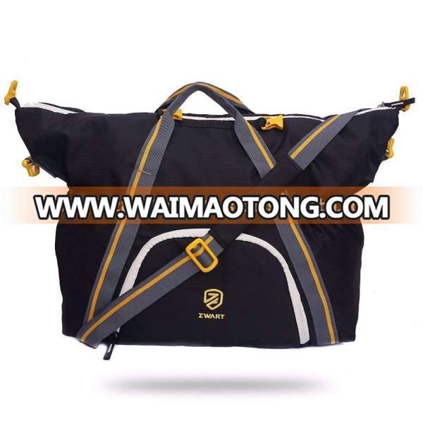 Black and Yellow 30 L Duffel/Gym Bag.