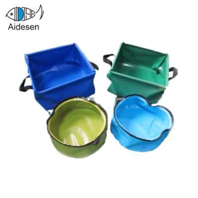 PVC Folding Bucket|foldable basin